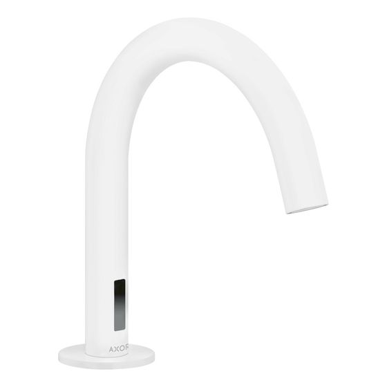 Hansgrohe AXOR Uno Elektronik-Waschtischmischer, 3,5l/min, Temperaturvoreinstellung Netzans. 230V, Mattweiß