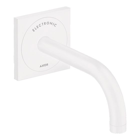 Hansgrohe AXOR Uno Elektronik-Waschtischmischer Unterputz, 5l/min, Auslauf 165mm, Mattweiß