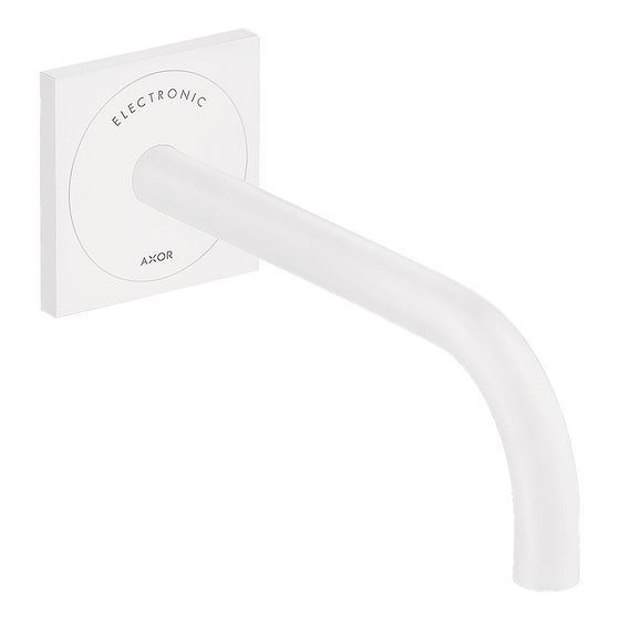 Hansgrohe AXOR Uno Elektronik-Waschtischmischer Unterputz, 5l/min, Auslauf 225mm, Mattweiß