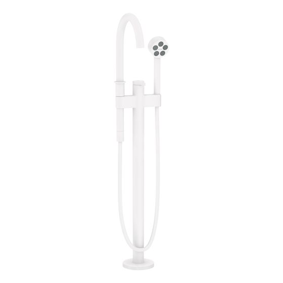 Hansgrohe AXOR One Einhebel-Wannenmischer bodenstehend, 21,5l/min, Mattweiß