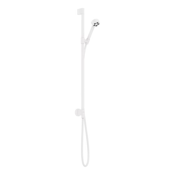 Hansgrohe AXOR One Brauseset 75mm, 9,1l/min, 1jet EcoSmart, Wandanschluss, Mattweiß