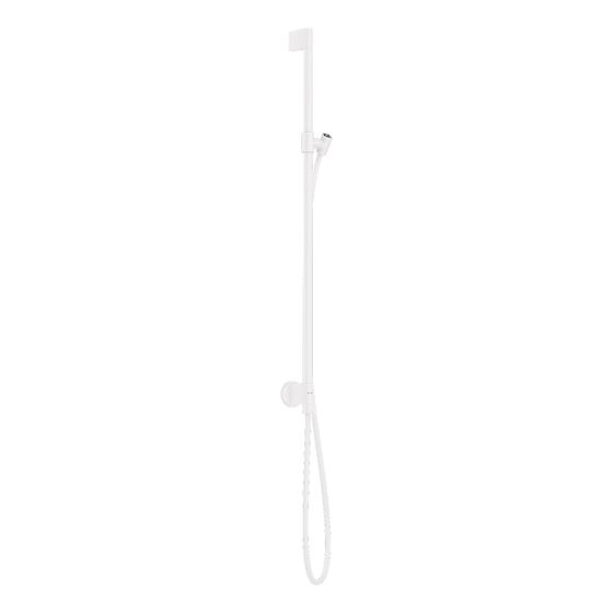 Hansgrohe AXOR One Brausestange 90cm, Wandanschluss, Brauseschlauch 160cm, Mattweiß