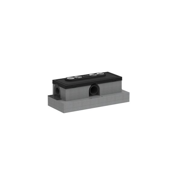 Hansgrohe AXOR uBox universal Grundkörper Duschrinne Ablaufgehäuse für Standardinstallation
