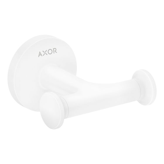 Hansgrohe AXOR Universal Circular Handtuchhaken doppelt, 55x83mm, Mattweiß