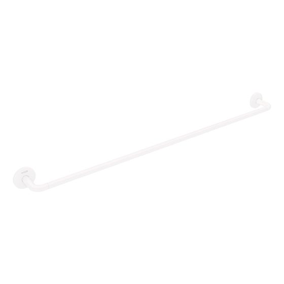 Hansgrohe AXOR Universal Circular Badetuchhalter 855mm, 800mm Bohrabstand, Metall, Mattweiß