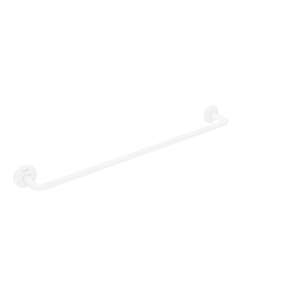 Hansgrohe AXOR Universal Circular Badetuchhalter 655mm, 600mm Bohrabstand, Metall, Mattweiß