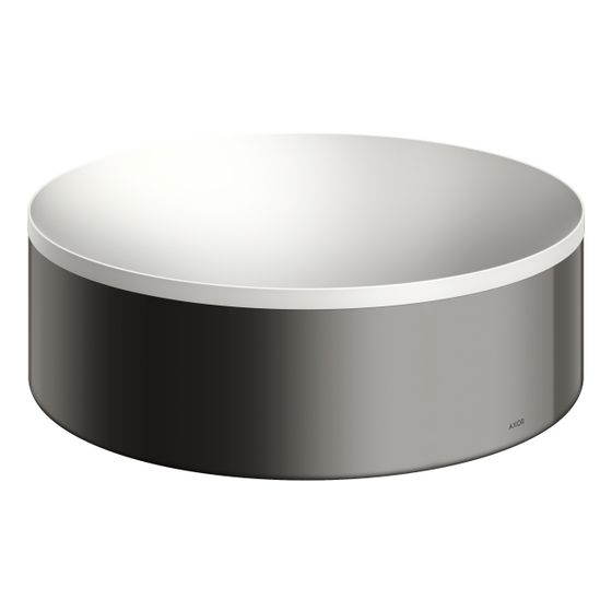 Hansgrohe AXOR Aufsatzwaschtisch Suite Rund, 300x105x300mm, ohne Hahnloch, Überlauf, Chrome