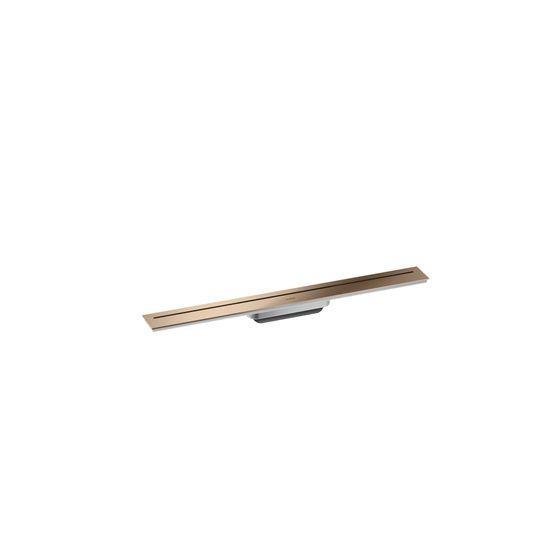 Hansgrohe AXOR Drain Fertigset Duschrinne 700mm, 53l/min, Polished Red Gold