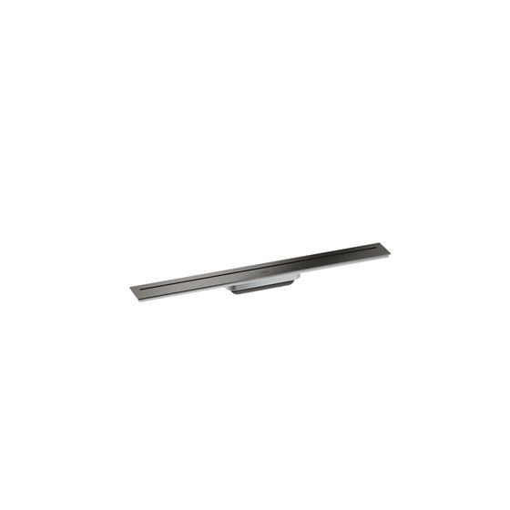 Hansgrohe AXOR Drain Fertigset Duschrinne 700mm, 53l/min, Polished Black Chrome