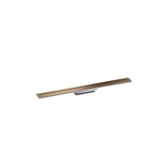 Hansgrohe AXOR Drain Fertigset Duschrinne 800mm, 53l/min, Brushed Red Gold