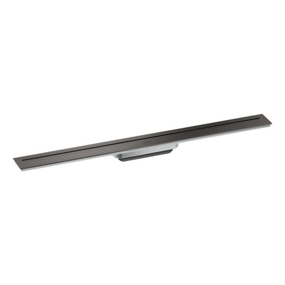 Hansgrohe AXOR Drain Fertigset Duschrinne 800mm, 55l/min, Brushed Black Chrome
