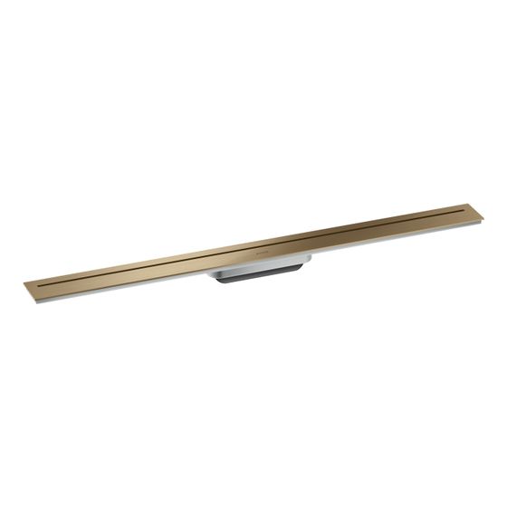 Hansgrohe AXOR Drain Fertigset Duschrinne 900mm, 53l/min, Brushed Bronze
