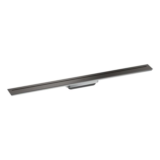 Hansgrohe AXOR Drain Fertigset Duschrinne 900mm, 53l/min, Brushed Black Chrome