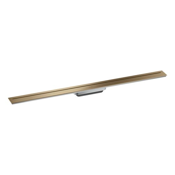 Hansgrohe AXOR Drain Fertigset Duschrinne 1000mm, 53l/min, Brushed Bronze