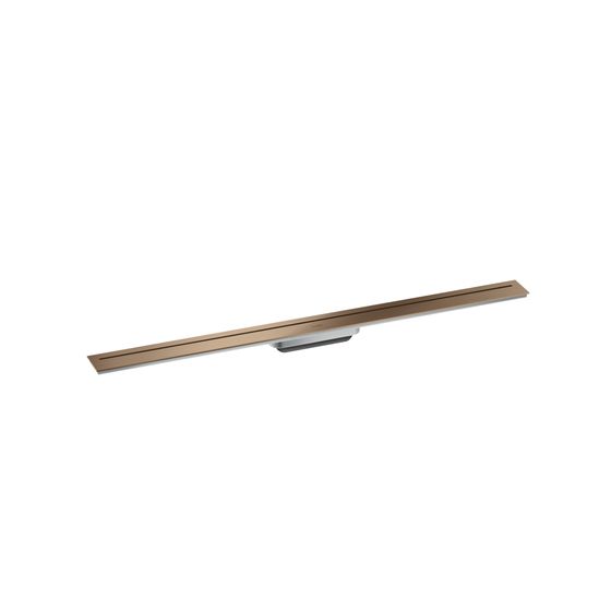 Hansgrohe AXOR Drain Fertigset Duschrinne 1000mm, 53l/min, Brushed Red Gold