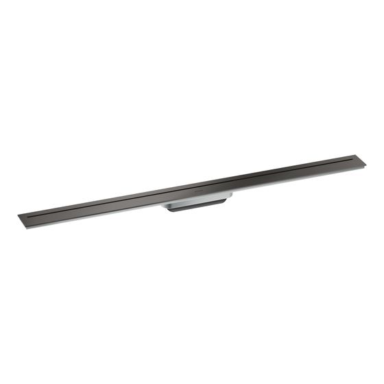 Hansgrohe AXOR Drain Fertigset Duschrinne 1000mm, 53l/min, Brushed Black Chrome