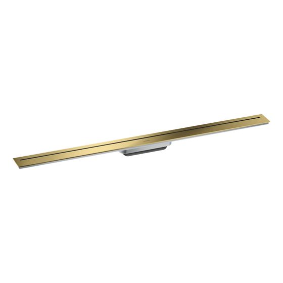 Hansgrohe AXOR Drain Fertigset Duschrinne 1000mm, 53l/min, Polished Gold Optic