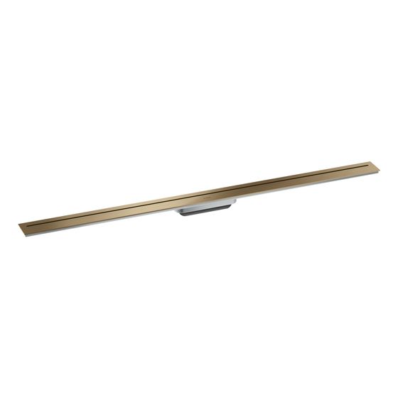 Hansgrohe AXOR Drain Fertigset Duschrinne 1200mm, 53l/min, Brushed Bronze