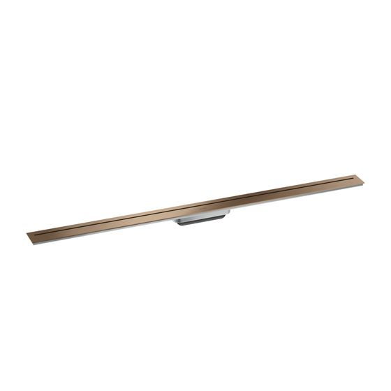 Hansgrohe AXOR Drain Fertigset Duschrinne 1200mm, 53l/min, Brushed Red Gold