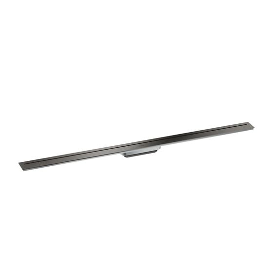 Hansgrohe AXOR Drain Fertigset Duschrinne 1200mm, 53l/min, Polished Black Chrome