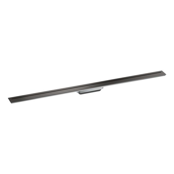 Hansgrohe AXOR Drain Fertigset Duschrinne 1200mm, 53l/min, Brushed Black Chrome