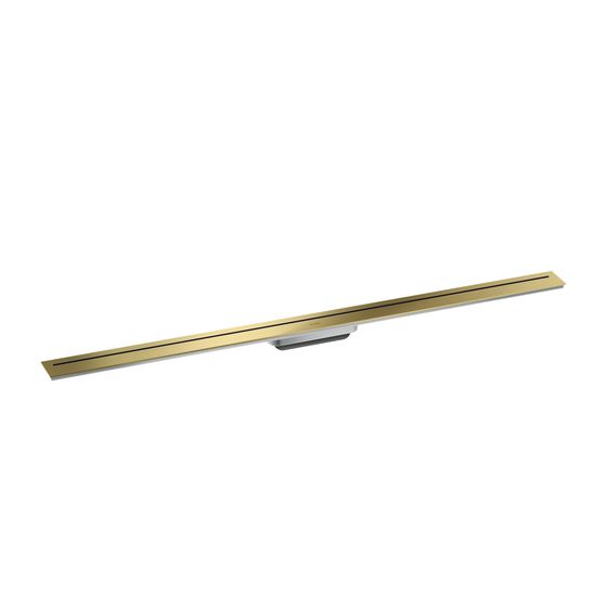 Hansgrohe AXOR Drain Fertigset Duschrinne 1200mm, 53l/min, Brushed Brass