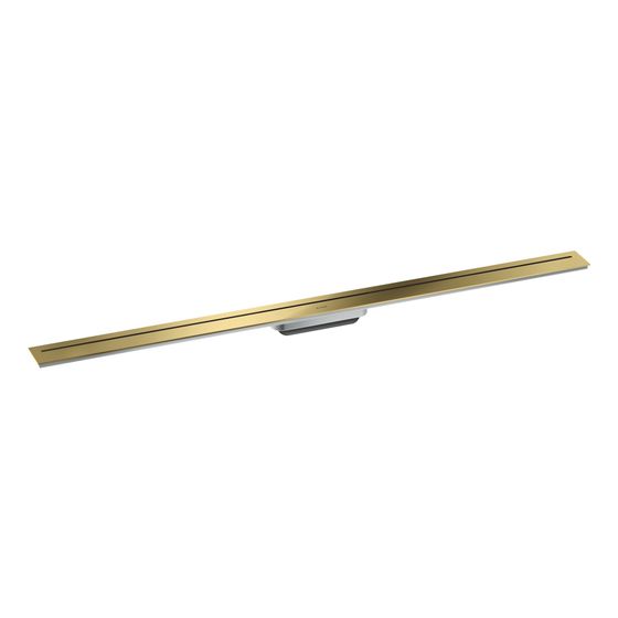 Hansgrohe AXOR Drain Fertigset Duschrinne 1200mm, 53l/min, Polished Gold Optic