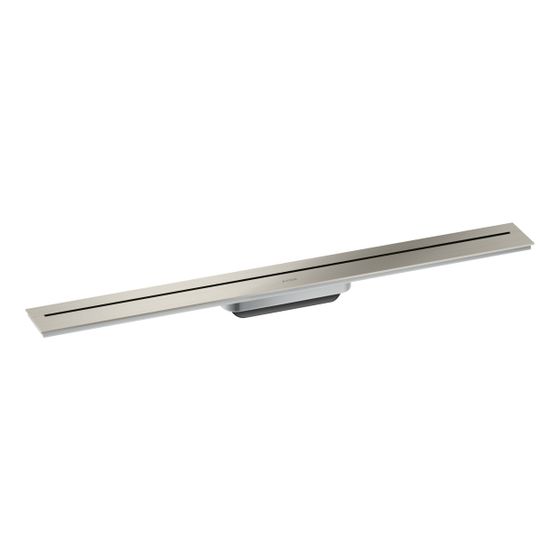 Hansgrohe AXOR Drain Fertigset Duschrinne 800mm zur Wandmontage, 55l/min, Edelstahl
