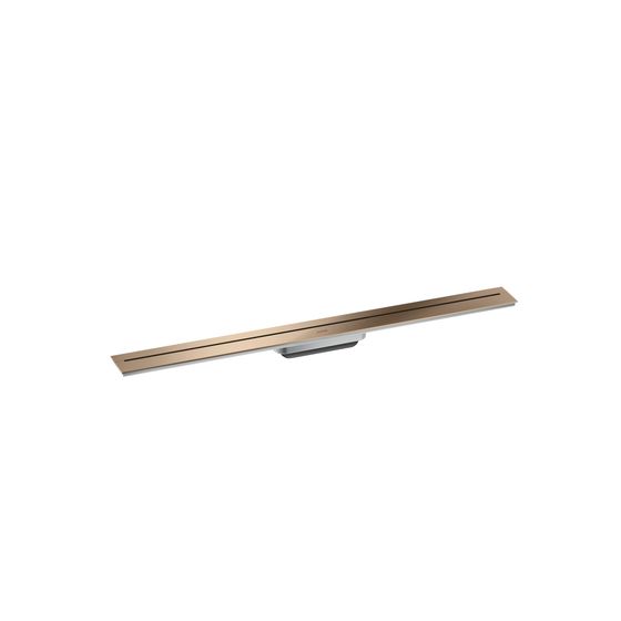 Hansgrohe AXOR Drain Fertigset Duschrinne 900mm zur Wandmontage, 55l/min, Polished Red Gold