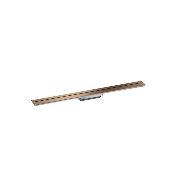 Hansgrohe AXOR Drain Fertigset Duschrinne 900mm zur Wandmontage, 55l/min, Brushed Red Gold