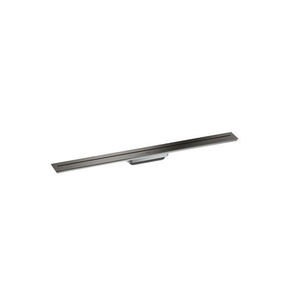 Hansgrohe AXOR Drain Fertigset Duschrinne 900mm zur Wandmontage, 55l/min, Polished Black Chrome