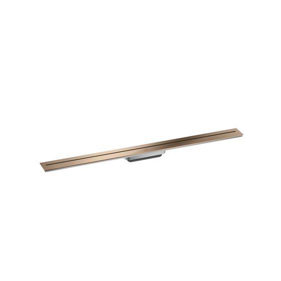 Hansgrohe AXOR Drain Fertigset Duschrinne 1000mm zur Wandmontage, 55l/min, Polished Red Gold