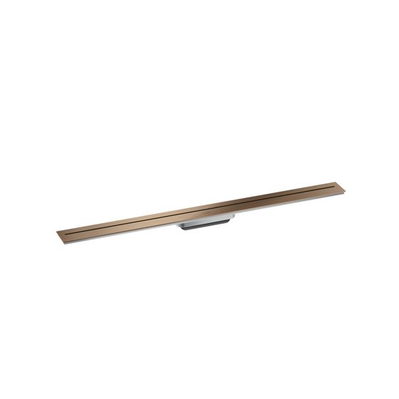 Hansgrohe AXOR Drain Fertigset Duschrinne 1000mm zur Wandmontage, 55l/min, Brushed Red Gold
