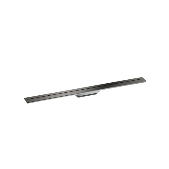Hansgrohe AXOR Drain Fertigset Duschrinne 1000mm zur Wandmontage, 55l/min, Polished Black Chrome