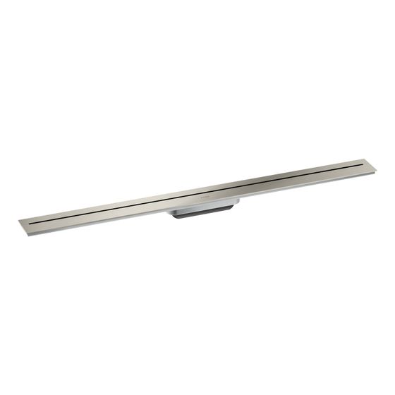Hansgrohe AXOR Drain Fertigset Duschrinne 1000mm zur Wandmontage, 55l/min, Edelstahl