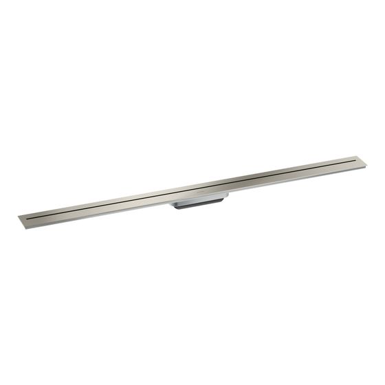 Hansgrohe AXOR Drain Fertigset Duschrinne 1200mm zur Wandmontage, 55l/min, Edelstahl
