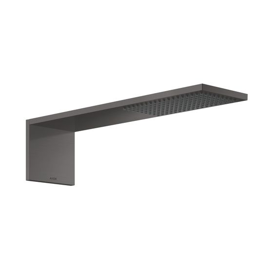 Hansgrohe AXOR ShowerComposition Kopfbrausemodul, 11,2l/min, 110x220mm, 1jet, Brushed Black Chrome