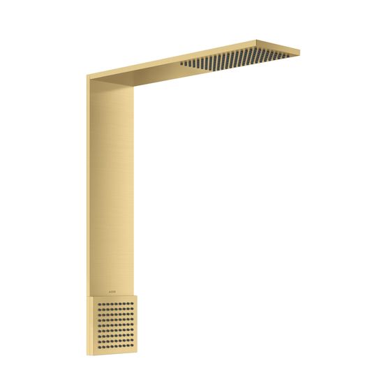 Hansgrohe AXOR ShowerComposition Brausenmodul, 17l/min, 110x220mm, 1jet, Schulterbrause, Brushed Gold Optic