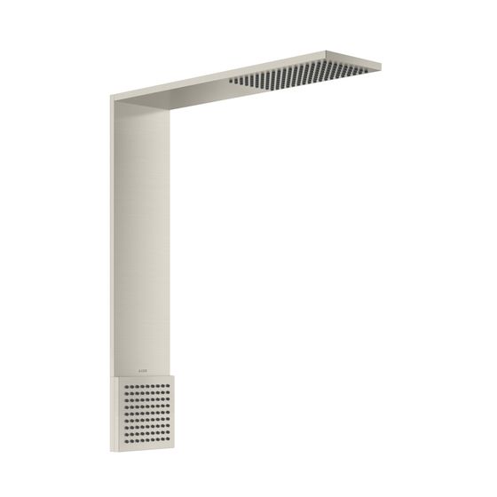 Hansgrohe AXOR ShowerComposition Brausenmodul, 17l/min, 110x220mm, 1jet, Schulterbrause, Edelstahl Optic