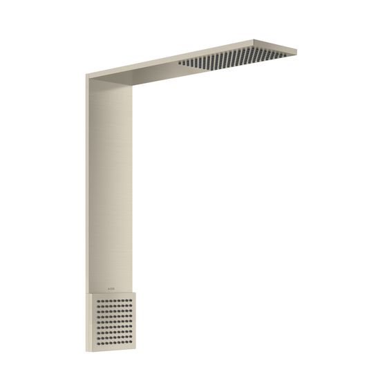 Hansgrohe AXOR ShowerComposition Brausenmodul, 17l/min, 110x220mm, 1jet, Schulterbrause, Brushed Nickel