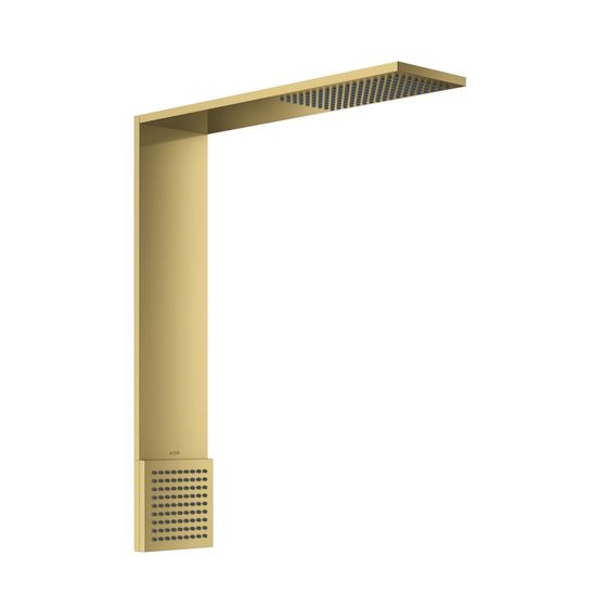 Hansgrohe AXOR ShowerComposition Brausenmodul, 17l/min, 110x220mm, 1jet, Schulterbrause, Polished Gold Optic