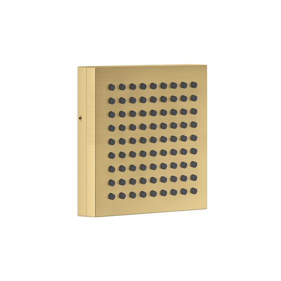 Hansgrohe AXOR ShowerComposition Schulterbrause, 6,8l/min, 110x110mm, 1jet, Brushed Gold Optic