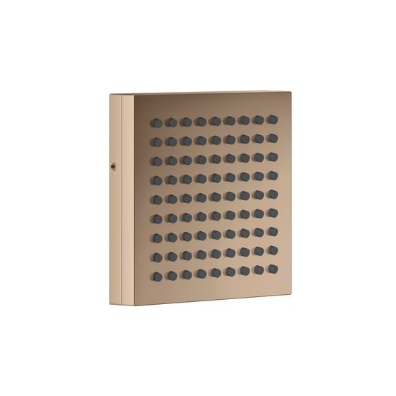 Hansgrohe AXOR ShowerComposition Schulterbrause, 6,8l/min, 110x110mm, 1jet, Polished Red Gold