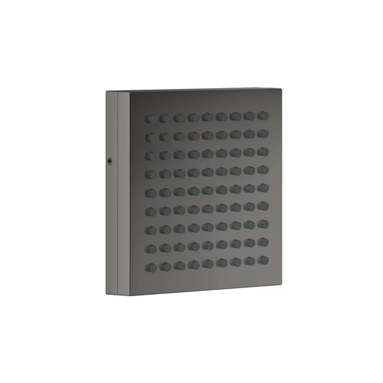 Hansgrohe AXOR ShowerComposition Schulterbrause, 6,8l/min, 110x110mm, 1jet, Polished Black Chrome