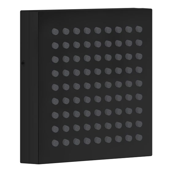 Hansgrohe AXOR ShowerComposition Schulterbrause, 6,8l/min, 110x110mm, 1jet, Mattschwarz
