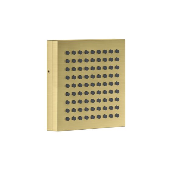 Hansgrohe AXOR ShowerComposition Schulterbrause, 6,8l/min, 110x110mm, 1jet, Brushed Brass
