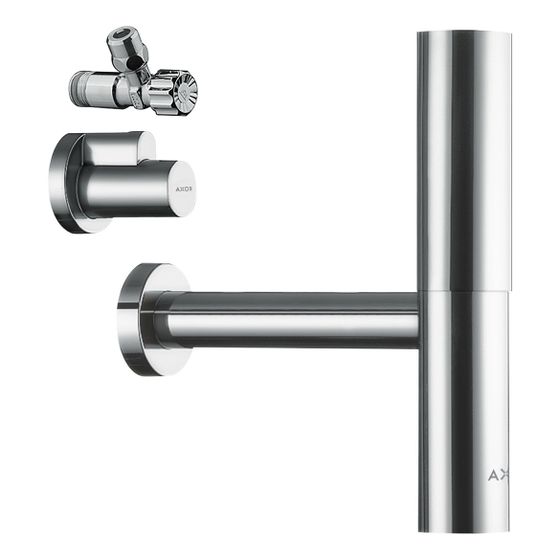 Hansgrohe AXOR Designsiphon Set Flowstar, G 1 1/4
