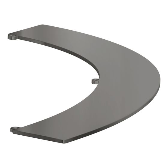 Hansgrohe AXOR Ablage Suite, 636mm, Metall, Polished Black Chrome