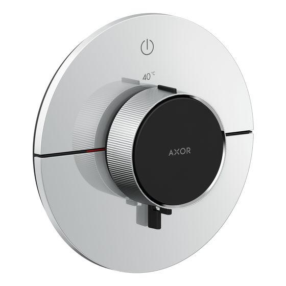 Hansgrohe AXOR ShowerSelect ID Thermostat Unterputz, 20,3l/min, rund für 1 Verbraucher, Chrom