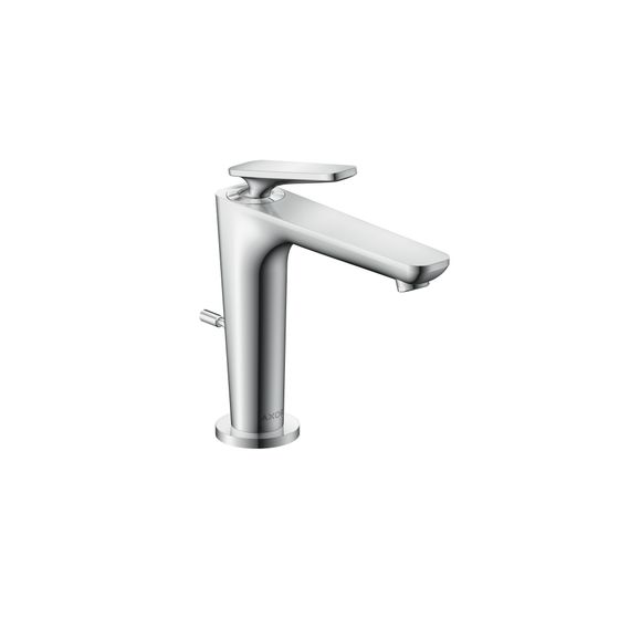 Hansgrohe AXOR Citterio C Einhebel-Waschtischmischer 125mm, CoolStart, Zugstangen-Ablaufgarnitur, Chrom